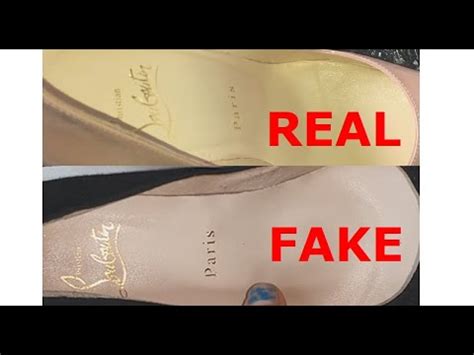 real louboutin shoes vs fake|knock off christian louboutin shoes.